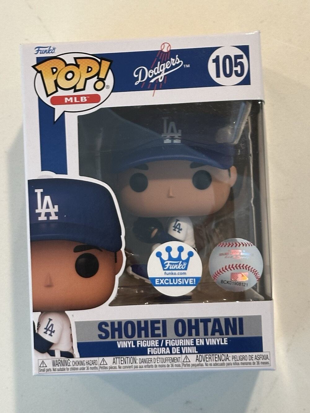 Funko Pop! MLB Shohei Ohtani #105 Funko Exclusive Dodgers pitching #5